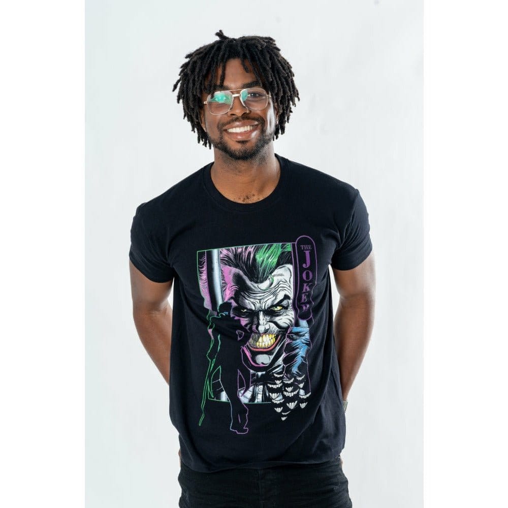 DC Comics T-Shirt The Joker Jail Größe M - Versand: 7 Tage nach Bestellung