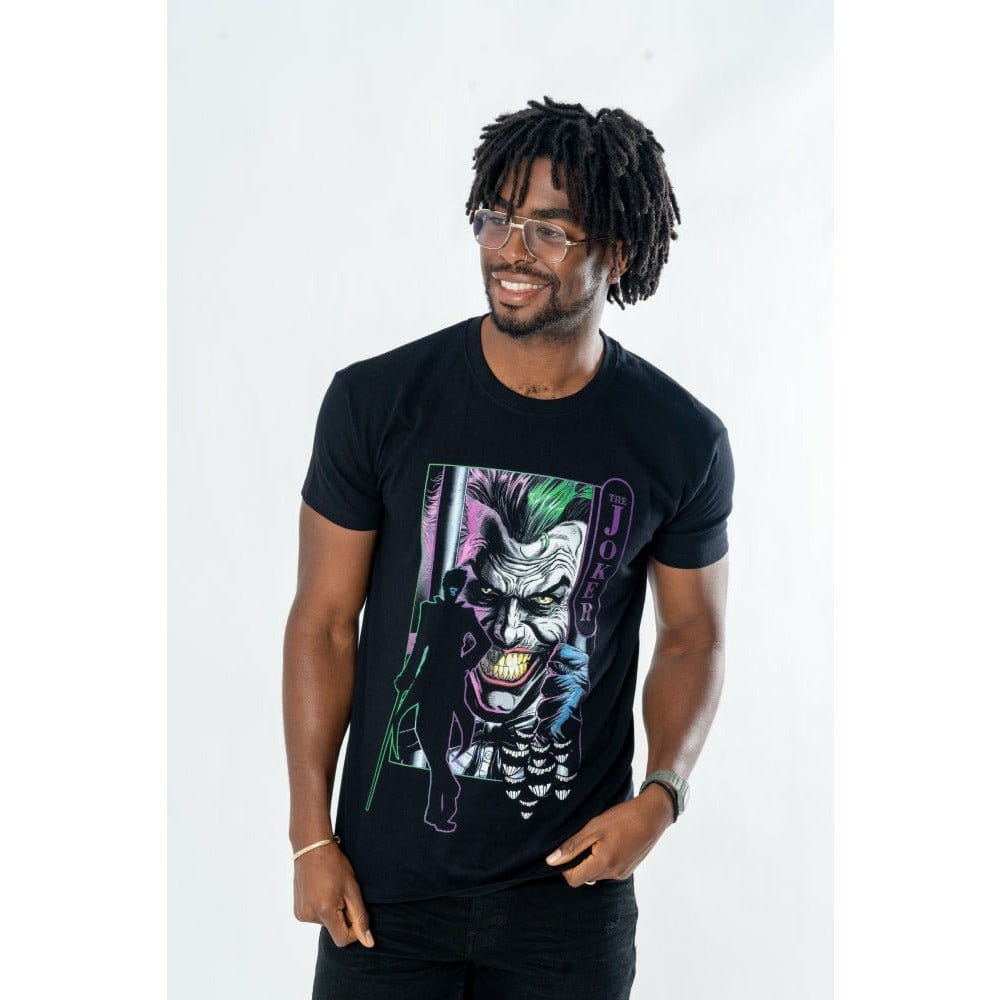 DC Comics T-Shirt The Joker Jail Größe S - Versand: 7 Tage nach Bestellung