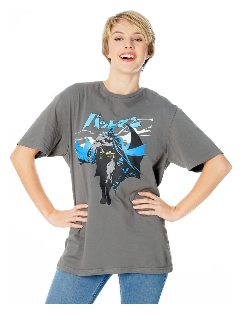 DC Comics T-Shirt Batman Manga Cape Größe L - Versand: 7 Tage nach Bestellung