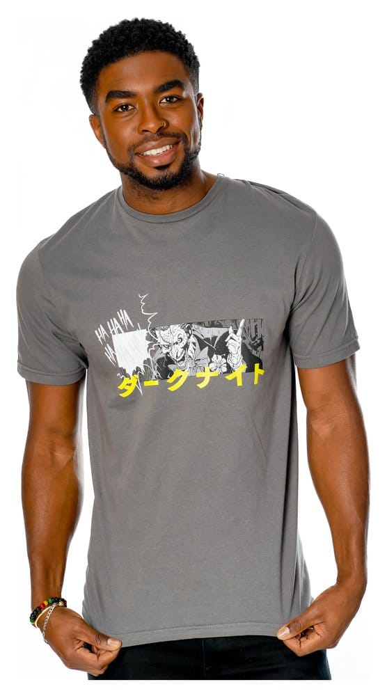 DC Comics T-Shirt The Joker Manga Ha Ha Größe L - Versand: 7 Tage nach Bestellung