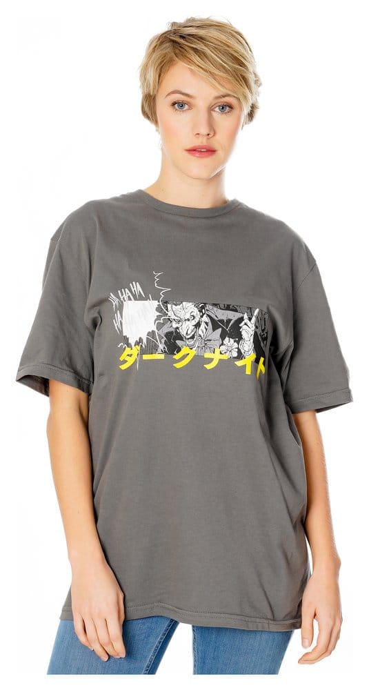 DC Comics T-Shirt The Joker Manga Ha Ha Größe L - Versand: 7 Tage nach Bestellung