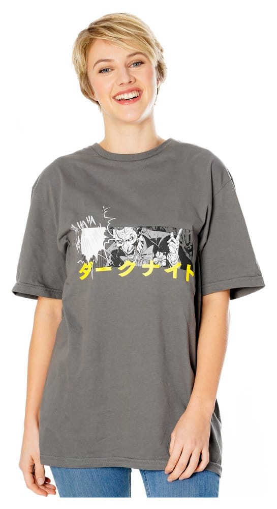 DC Comics T-Shirt The Joker Manga Ha Ha Größe M - Versand: 7 Tage nach Bestellung