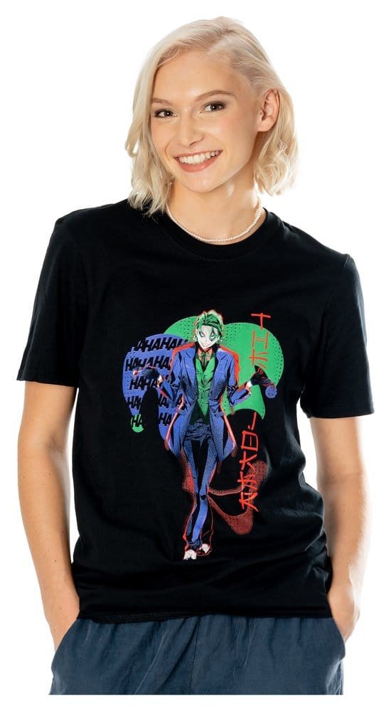 DC Comics T-Shirt The Joker Anime Red Light Größe S - Versand: 7 Tage nach Bestellung