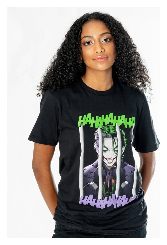 DC Comics T-Shirt The Joker Anime Smile Größe S - Versand: 7 Tage nach Bestellung