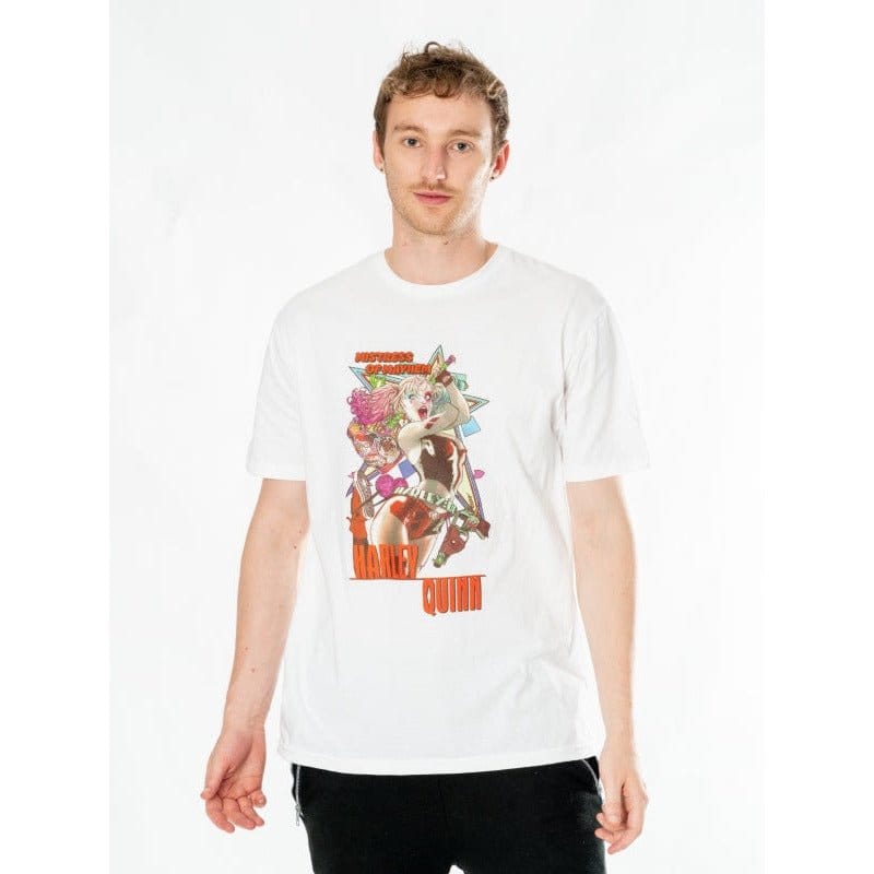 DC T-Shirt Harley Quinn Anime Mayhem Größe L - Versand: 7 Tage nach Bestellung