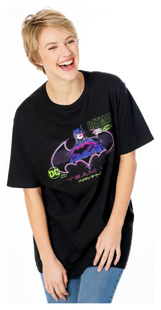 Batman T-Shirt Anime Matrix Grid Größe L - Versand: 7 Tage nach Bestellung