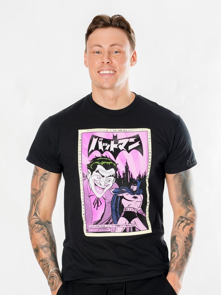 Batman T-Shirt Joker Anime Poster Größe XXL - Versand: 7 Tage nach Bestellung