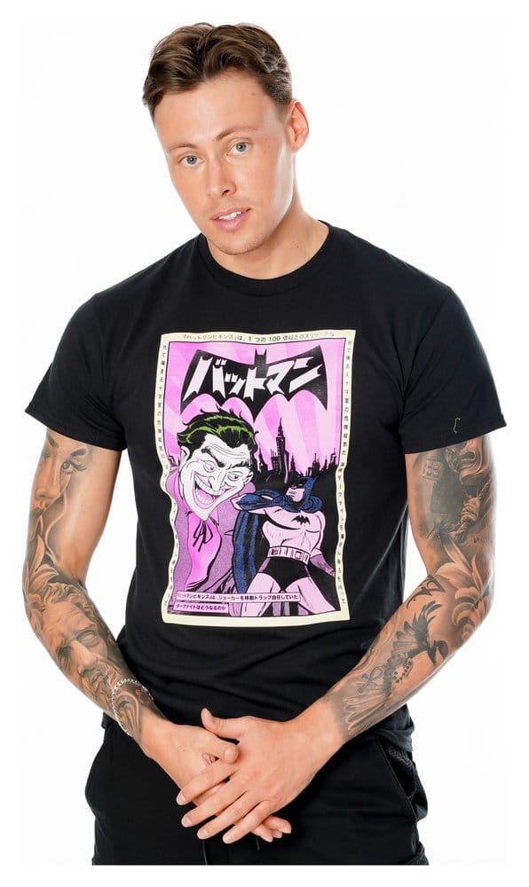 Batman T-Shirt Joker Anime Poster Größe XXL - Versand: 7 Tage nach Bestellung