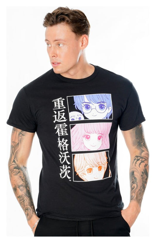 Harry Potter T-Shirt Anime Hogwarts Größe L - Versand: 7 Tage nach Bestellung