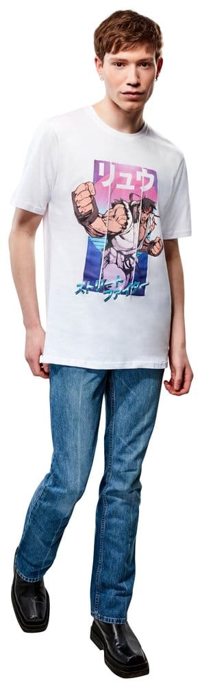 Street Fighter T-Shirt Ryu Größe S - Versand: 7 Tage nach Bestellung