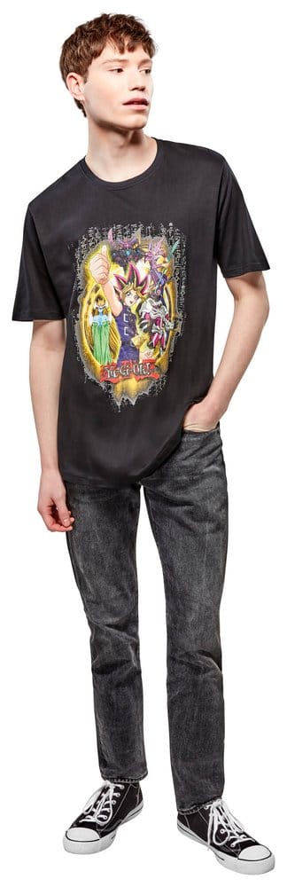 Yu-Gi-Oh! T-Shirt Group Shot 3 Größe XXL - Versand: 7 Tage nach Bestellung