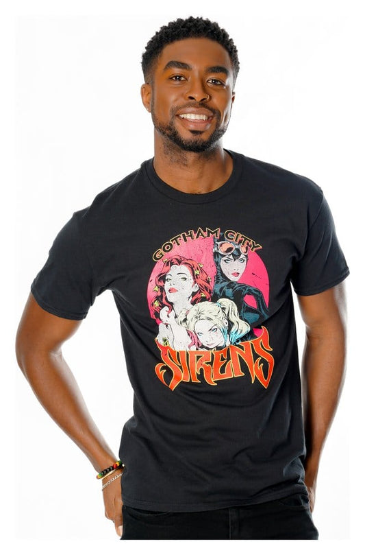 Gotham City Sirens T-Shirt Vintage Poster Größe XL - Versand: 7 Tage nach Bestellung