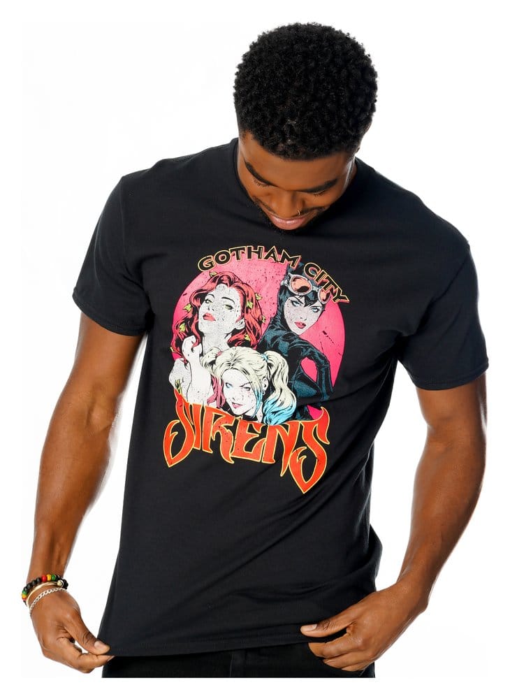 Gotham City Sirens T-Shirt Vintage Poster Größe XXL - Versand: 7 Tage nach Bestellung