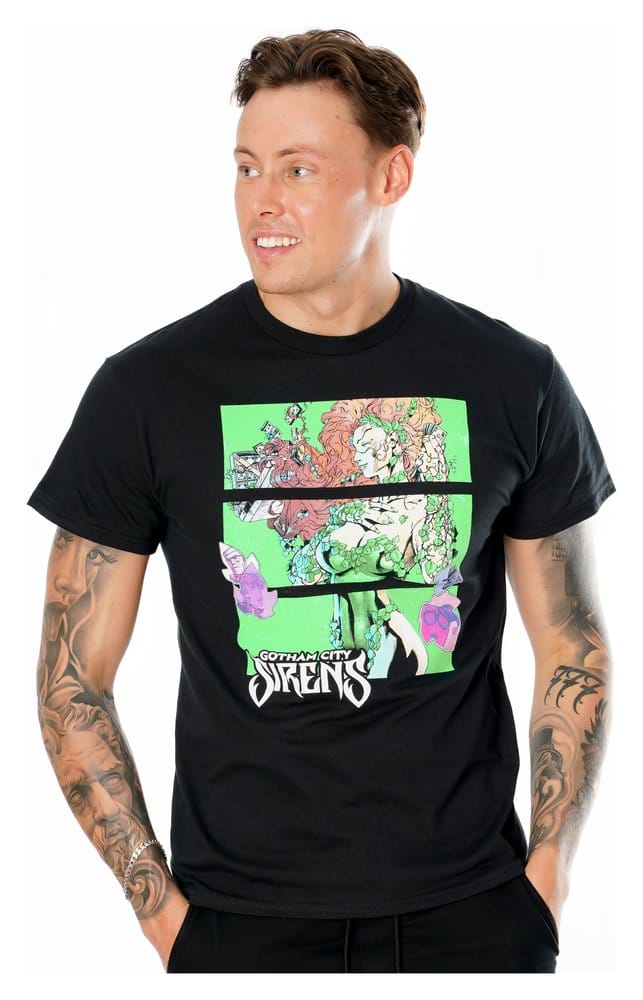 Gotham City Sirens T-Shirt Poison Ivy Sirens Cash Black Größe M - Versand: 7 Tage nach Bestellung