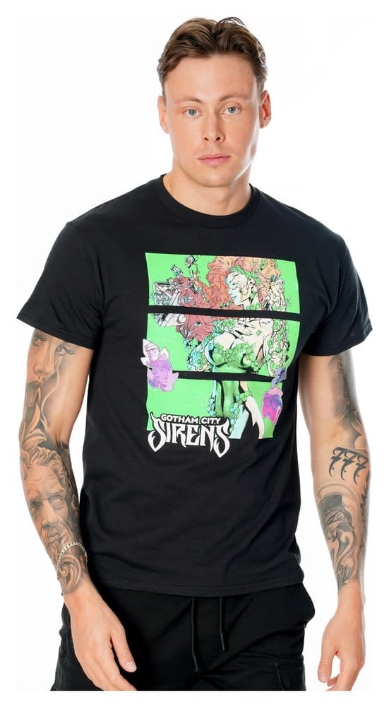 Gotham City Sirens T-Shirt Poison Ivy Sirens Cash Black Größe S - Versand: 7 Tage nach Bestellung