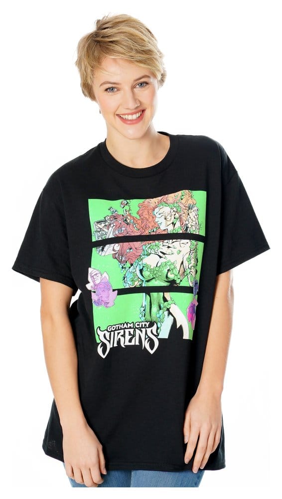 Gotham City Sirens T-Shirt Poison Ivy Sirens Cash Black Größe XXL - Versand: 7 Tage nach Bestellung