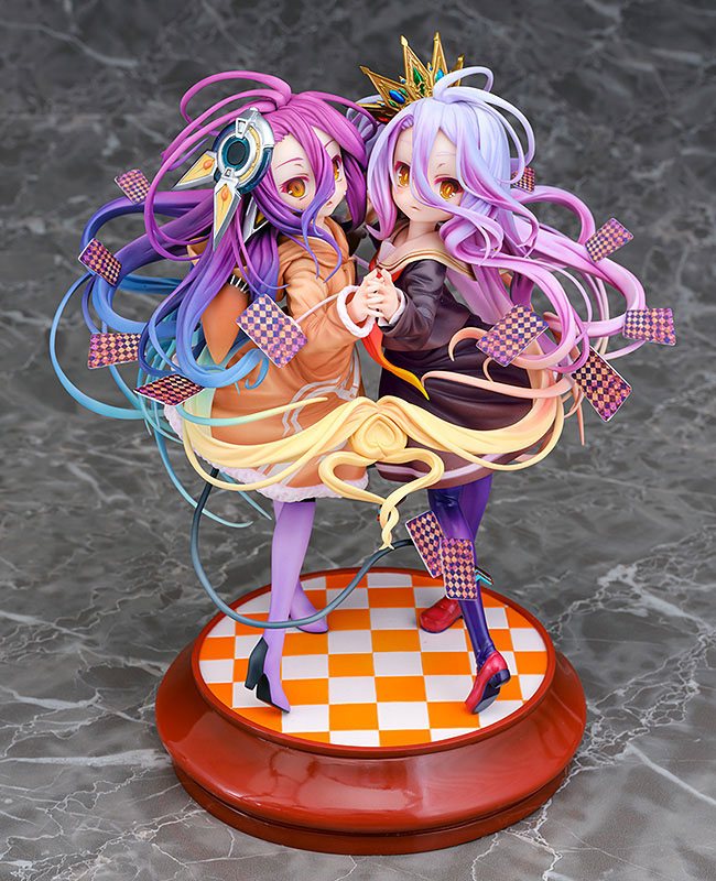 No Game No Life Statue 1/7 Shiro & Schwi 22 cm - Versand: 7 Tage nach Bestellung