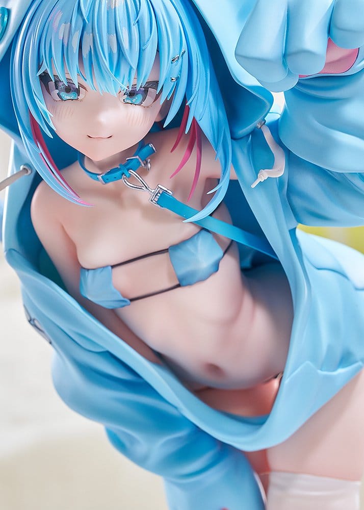 Virtual illustrator Kanzarin PVC Figur 1/6 kanzarin-chan: Cat-Eared Hoodie Ver. 26 cm - Preorder - ETA: 23.04.2027