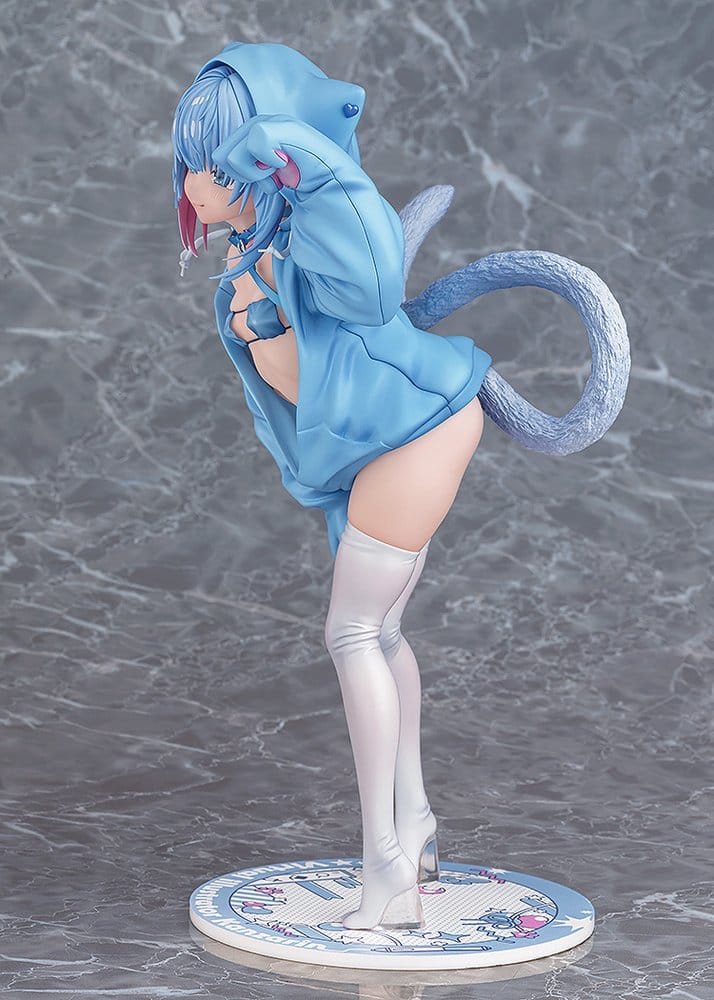 Virtual illustrator Kanzarin PVC Figur 1/6 kanzarin-chan: Cat-Eared Hoodie Ver. 26 cm - Preorder - ETA: 23.04.2027
