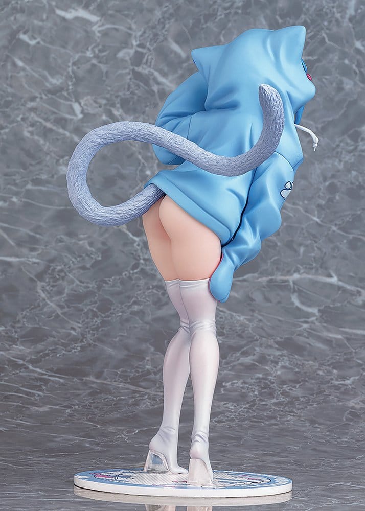 Virtual illustrator Kanzarin PVC Figur 1/6 kanzarin-chan: Cat-Eared Hoodie Ver. 26 cm - Preorder - ETA: 23.04.2027