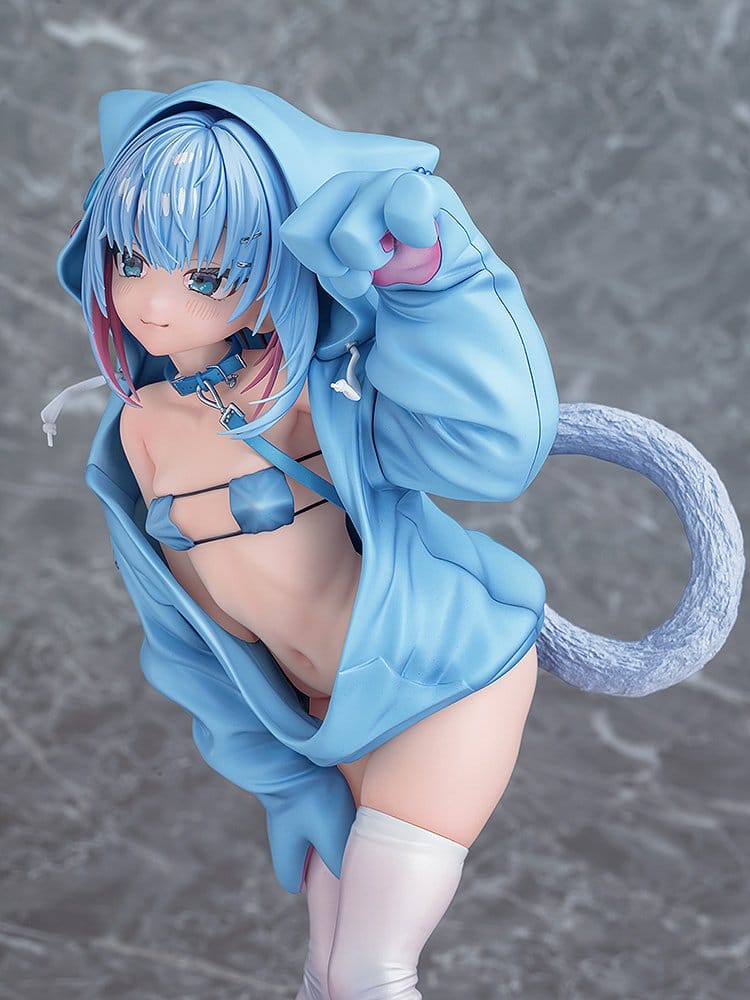 Virtual illustrator Kanzarin PVC Figur 1/6 kanzarin-chan: Cat-Eared Hoodie Ver. 26 cm - Preorder - ETA: 23.04.2027
