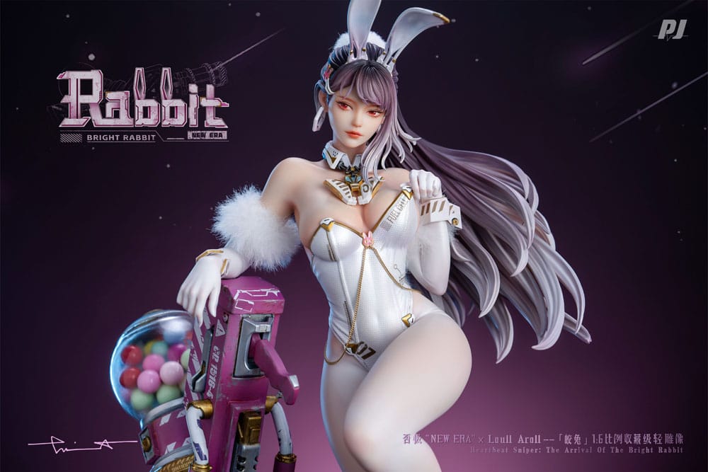 Original Character PVC Statue 1/6 Bright Rabbit Illustration by Loull Aroll x New Era 37 cm      - Versand: 7 Tage nach Bestellung