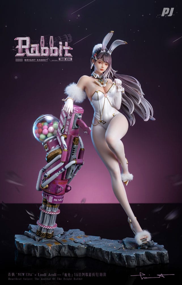 Original Character PVC Statue 1/6 Bright Rabbit Illustration by Loull Aroll x New Era 37 cm      - Versand: 7 Tage nach Bestellung