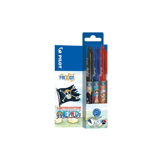 One Piece Tintenroller 3er-Pack FriXion Ball Limited Edition LE 0.7 - Versand: 5-7 Tage nach Bestellung