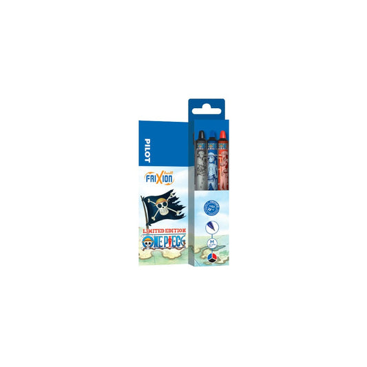 One Piece Tintenroller 3er-Pack FriXion Ball+ Limited Edition LE 0.7 - Versand: 5-7 Tage nach Bestellung