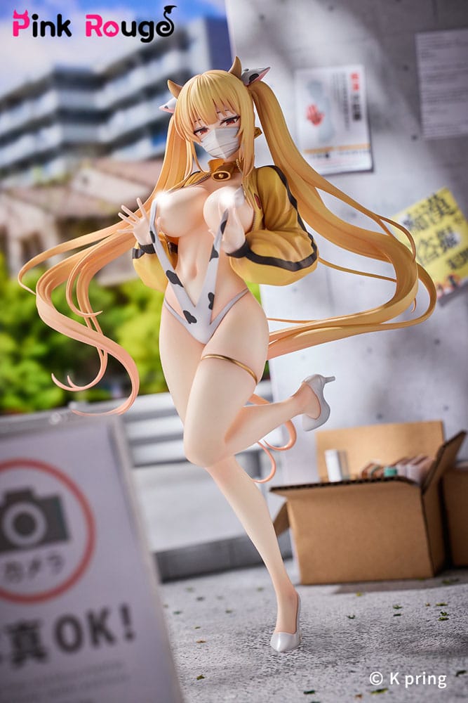 Original Character by Kedama Tamano PVC Statue 1/7 K Pring Sayuri Dairy Cow Special Ver. 24 cm - Preorder - ETA: 26.11.2025