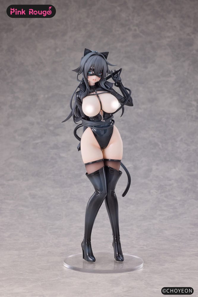 Original Character PVC Statuen 2er-Set 1/6 Cat Woman Happy-chan DX Ver. 27 cm   - Preorder - ETA: 25.07.2026