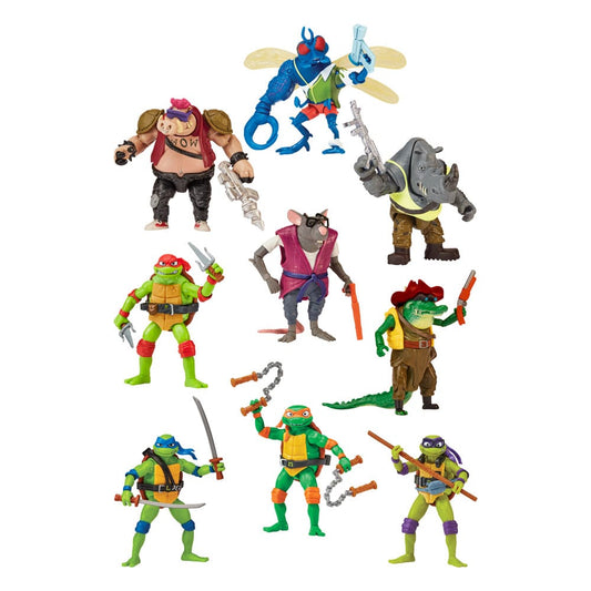 Teenage Mutant Ninja Turtles: Mutant Mayhem Actionfiguren 10 cm Basic Sortiment (12) - Versand: 7 Tage nach Bestellung