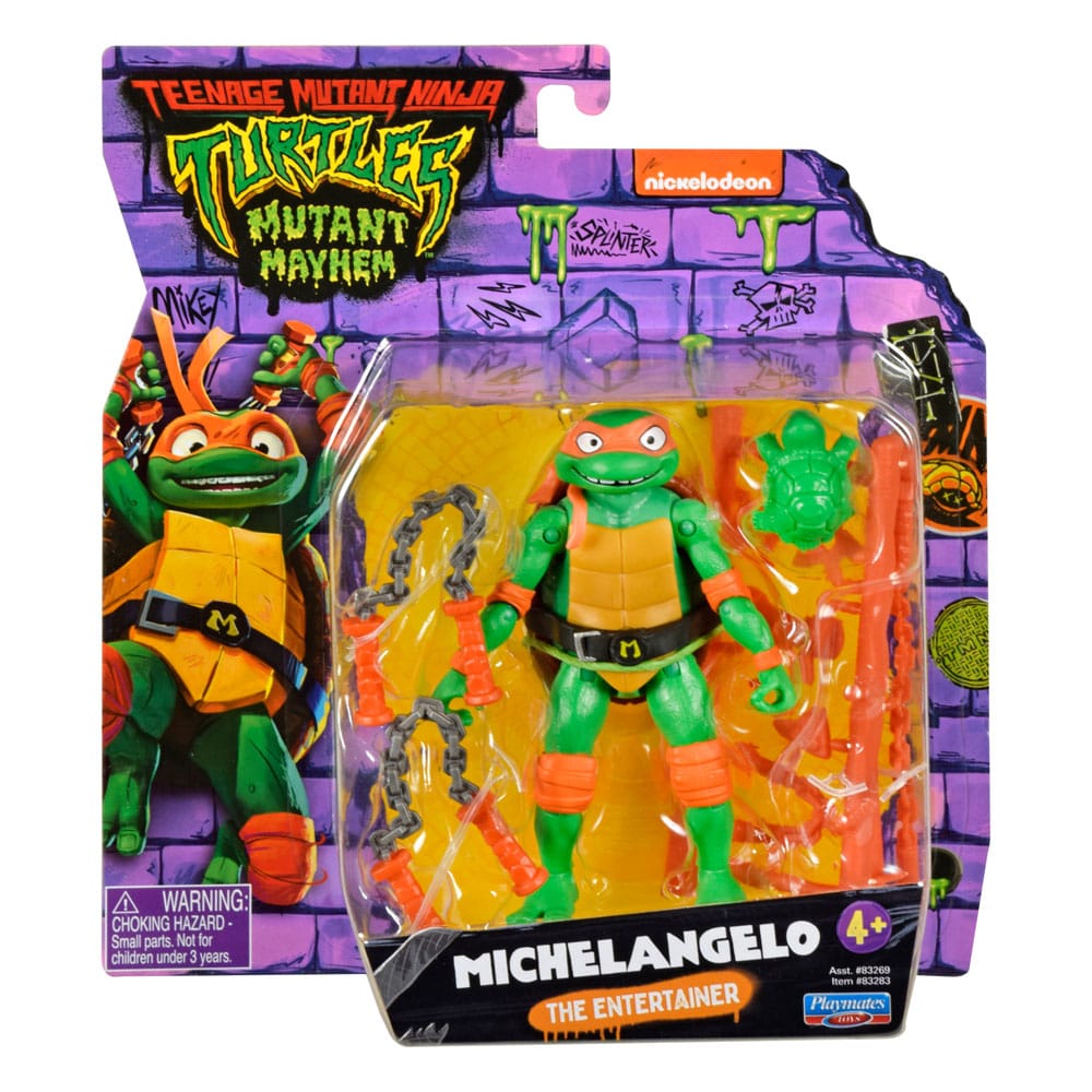 Teenage Mutant Ninja Turtles: Mutant Mayhem Actionfiguren 10 cm Basic Sortiment (12) - Versand: 7 Tage nach Bestellung