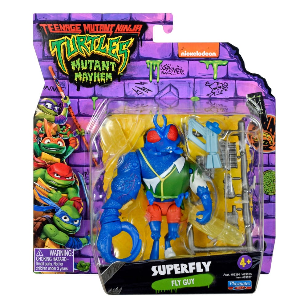 Teenage Mutant Ninja Turtles: Mutant Mayhem Actionfiguren 10 cm Basic Sortiment (12) - Versand: 7 Tage nach Bestellung