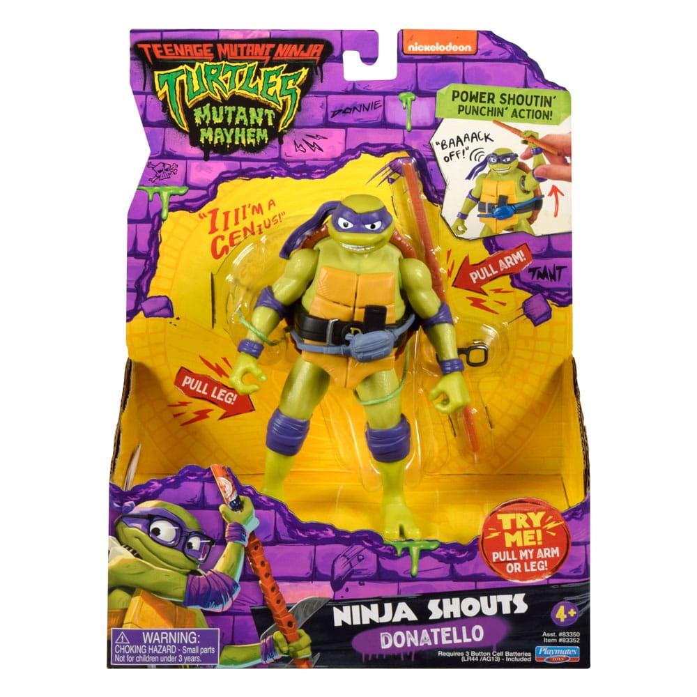 Teenage Mutant Ninja Turtles: Mutant Mayhem Ninja Shouts Action Figuren 15 cm Sortiment (8) - Preorder - ETA: 25.11.2025