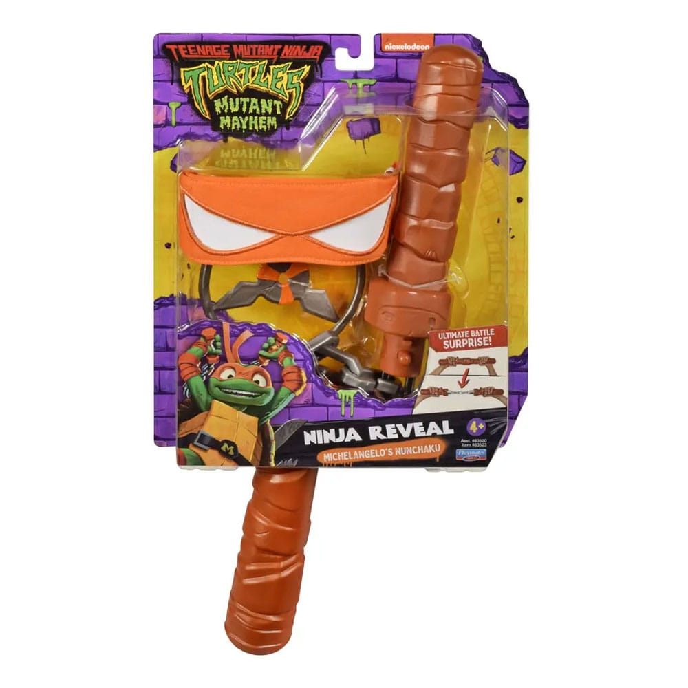 Teenage Mutant Ninja Turtles: Mutant Mayhem Michelangelo Transforming Nunchuk - Preorder - ETA: 25.11.2025