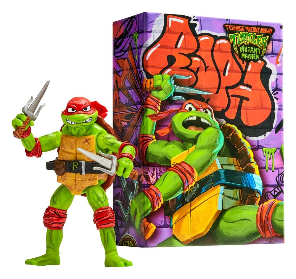 Teenage Mutant Ninja Turtles: Mutant Mayhem Action Figur Comic Con Raphael 18 cm - Versand: 7 Tage nach Bestellung