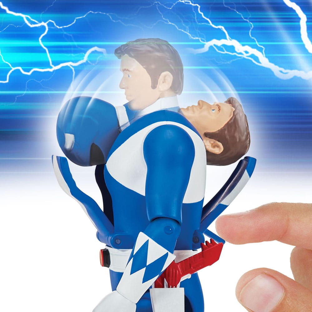 Power Rangers Actionfigur Auto-Morphin Blue Ranger 12 cm - Preorder - ETA: 24.10.2025