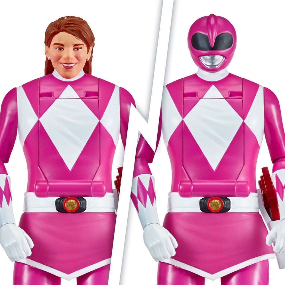Power Rangers Actionfigur Auto-Morphin Pink Ranger 12 cm - Preorder - ETA: 09.12.2025