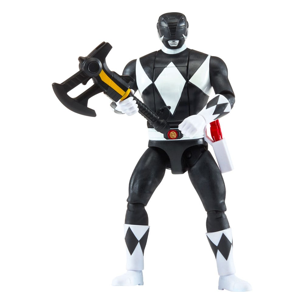 Power Rangers Actionfigur Auto-Morphin Black Ranger 12 cm - Versand: 5-7 Tage nach Bestellung