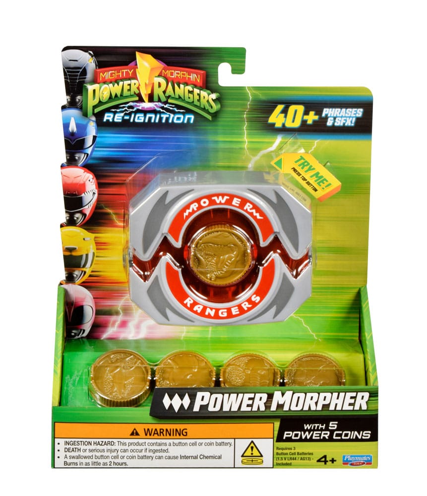 Power Rangers Gürtelschnalle Power Morpher Deluxe  - Preorder - ETA: 05.01.2026