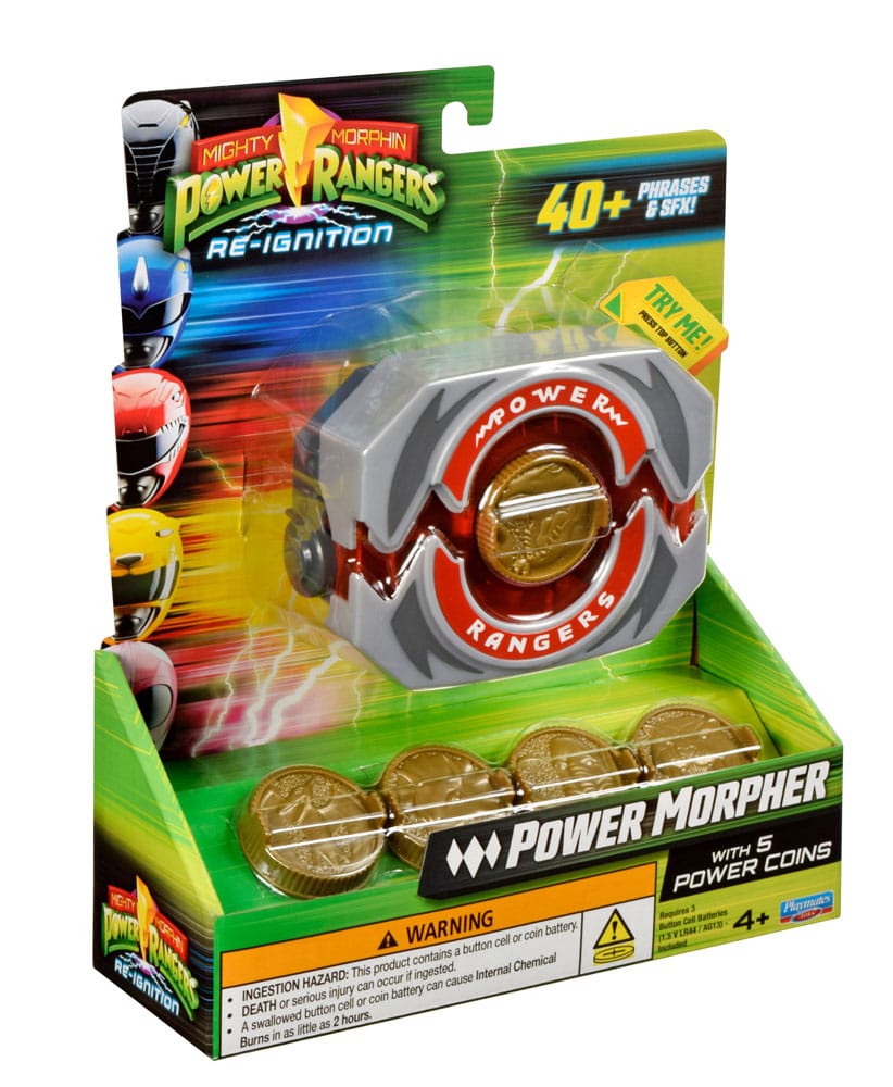 Power Rangers Gürtelschnalle Power Morpher Deluxe  - Preorder - ETA: 05.01.2026