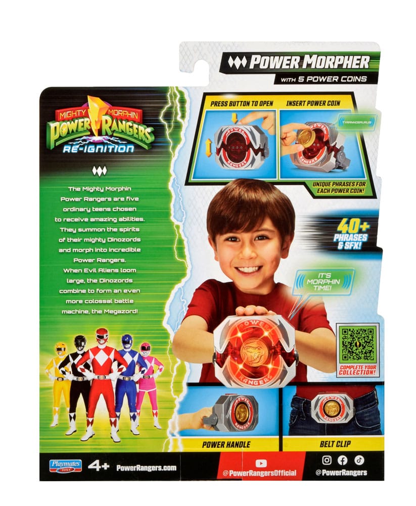 Power Rangers Gürtelschnalle Power Morpher Deluxe  - Preorder - ETA: 05.01.2026