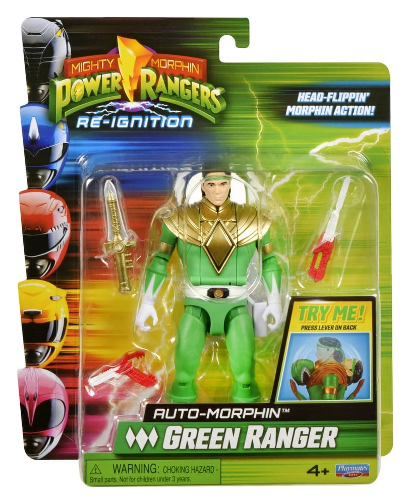 Power Rangers Auto-Morphin Actionfigur Green Ranger 15 cm - Preorder - ETA: 03.09.2027