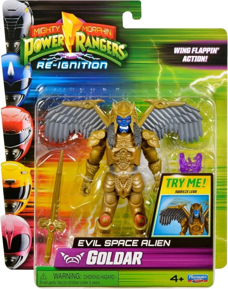 Power Rangers Evil Space Alien Actionfigur Goldar 13 cm - Preorder - ETA: 28.12.2026