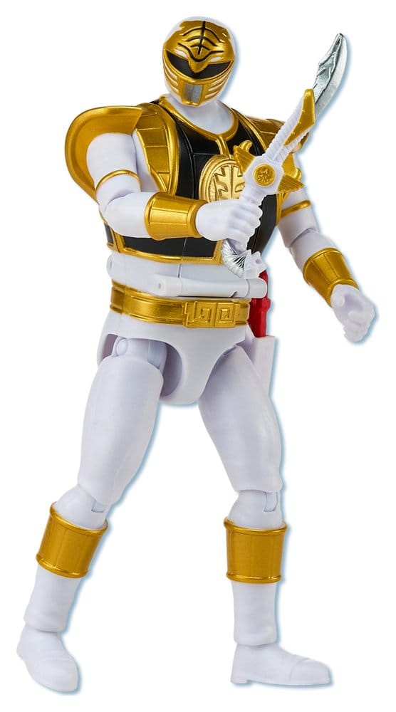 Power Rangers Auto-Morphin Actionfigur White Ranger 15 cm - Preorder - ETA: 28.12.2026