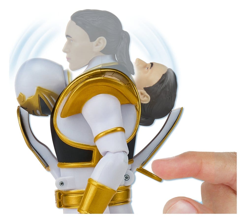 Power Rangers Auto-Morphin Actionfigur White Ranger 15 cm - Preorder - ETA: 28.12.2026