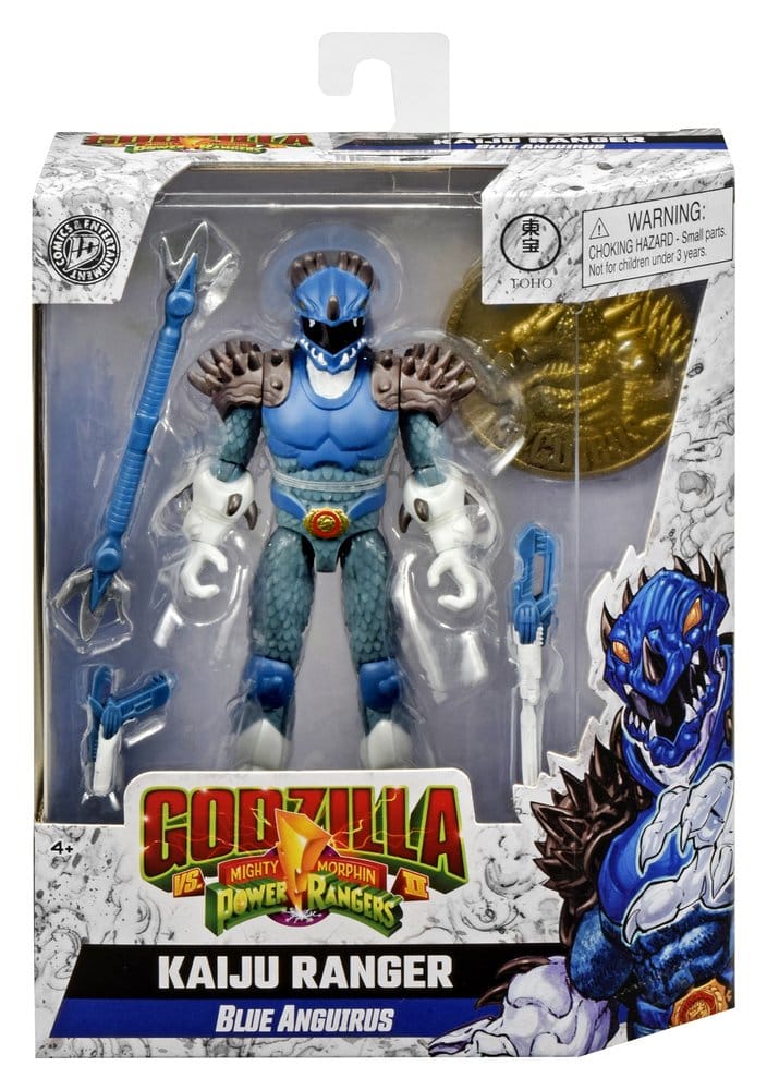Power Rangers x Godzilla Actionfigur Blue Anguirus - Preorder - ETA: 25.11.2026