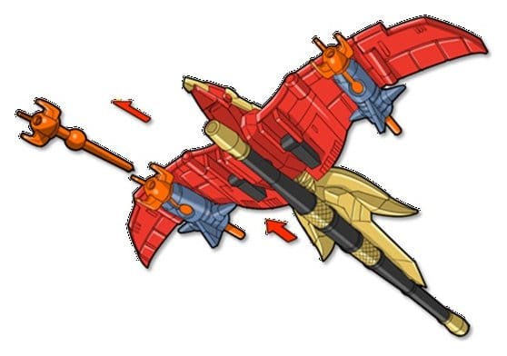 Power Rangers Thunderzord Actionfigur Firebird - Preorder - ETA: 04.09.2026