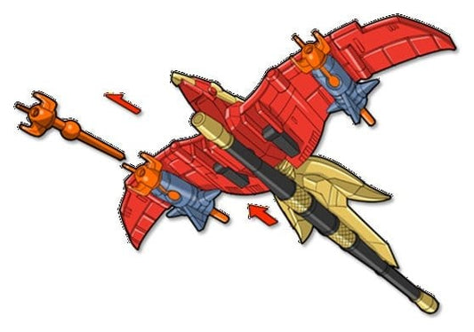 Power Rangers Thunderzord Actionfigur Firebird - Preorder - ETA: 04.09.2026